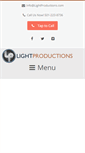 Mobile Screenshot of lightproductions.com